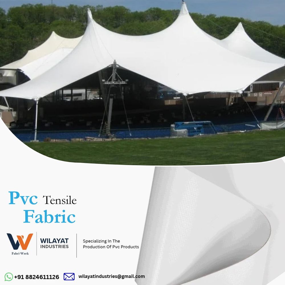 PVC tensile fabric by Wilayat Industries